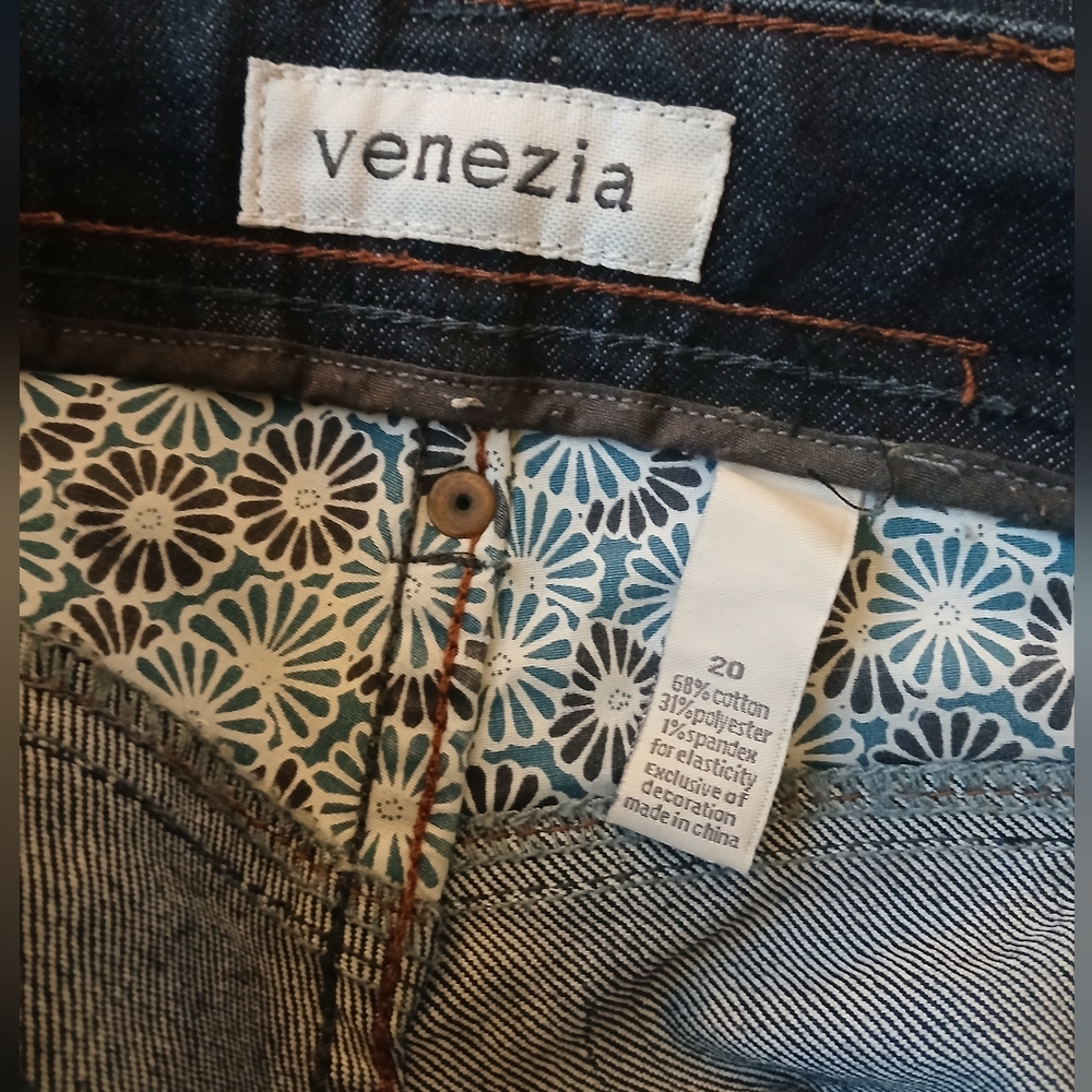 Venzia Embellished Stretch Wide Leg High Waist Size 20 - Picture 7 of 7